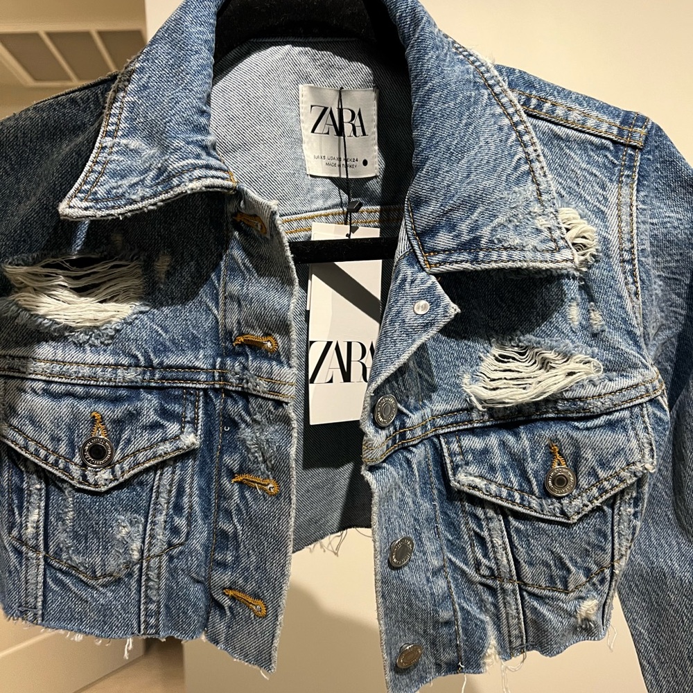 Zara cropped jacket